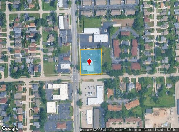 10661 S Roberts Rd, Palos Hills, IL Parcel Map