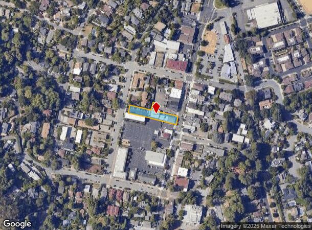  465 Magnolia Ave, Larkspur, CA Parcel Map