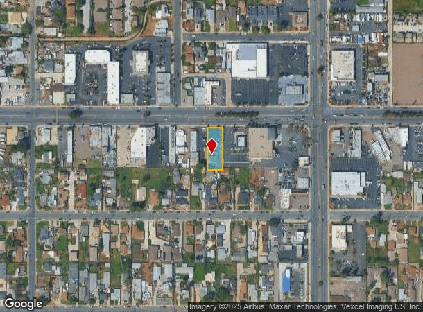 1267 Broadway, El Cajon, CA Parcel Map