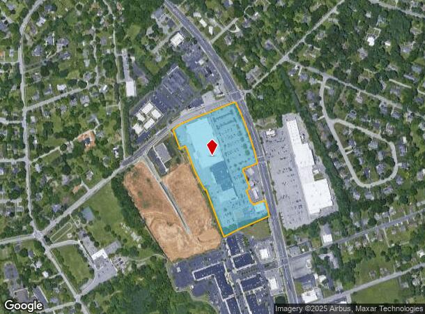 1344 S Main St, Blacksburg, VA Parcel Map