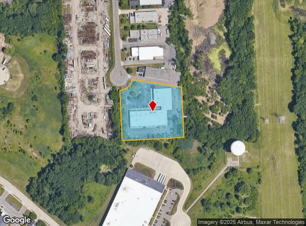  28714 Wall St, Wixom, MI Parcel Map