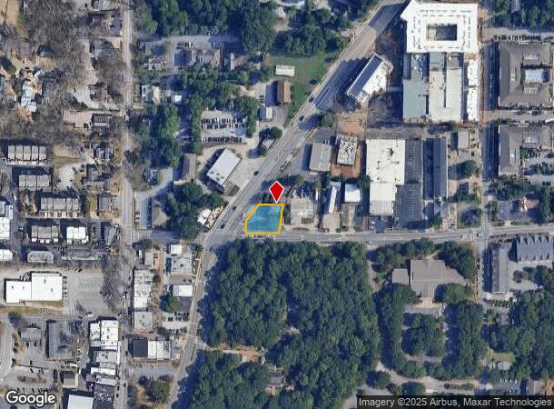  1001 Alpharetta St, Roswell, GA Parcel Map