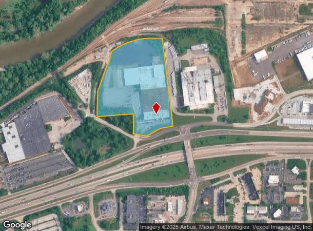  1297 N Highway Dr, Fenton, MO Parcel Map