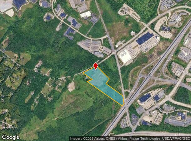  135 Running Hill Rd, Scarborough, ME Parcel Map