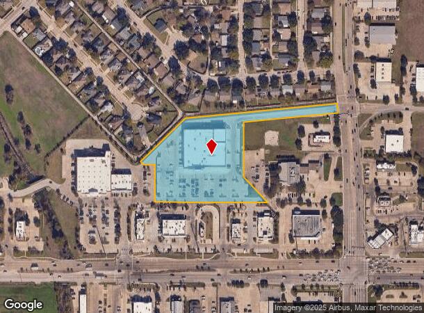 5505 Rowlett Rd, Rowlett, TX Parcel Map