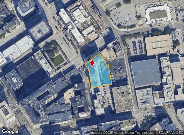  1801 E 12Th St, Cleveland, OH Parcel Map