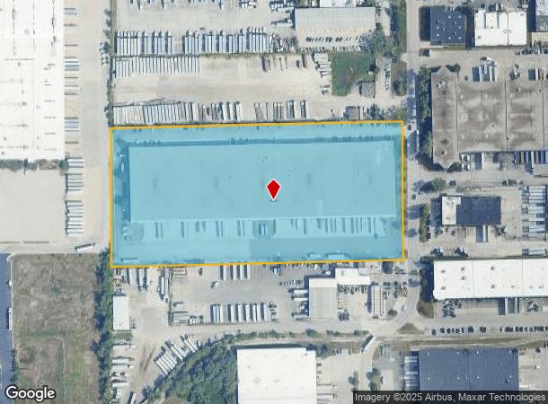 1120 N Ellis St, Bensenville, IL Parcel Map