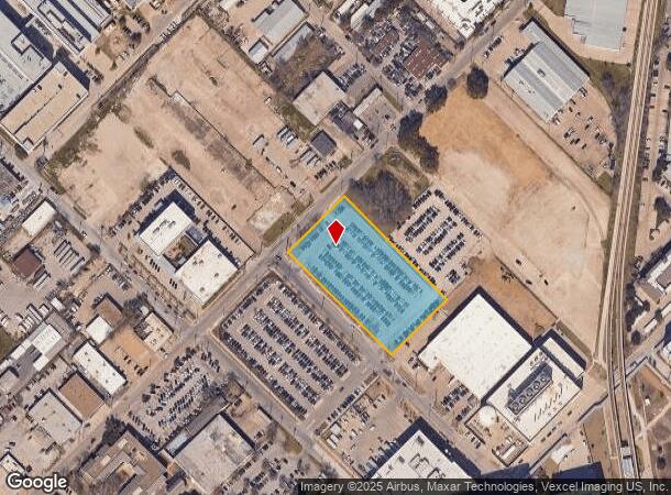  2330 Butler St, Dallas, TX Parcel Map