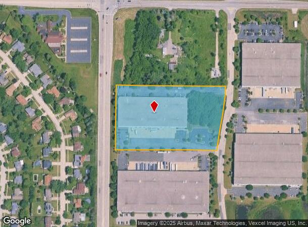 3250 N Oak Grove Ave, Waukegan, IL Parcel Map