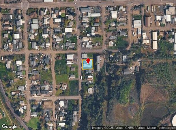  957 Ne Walnut St, Roseburg, OR Parcel Map