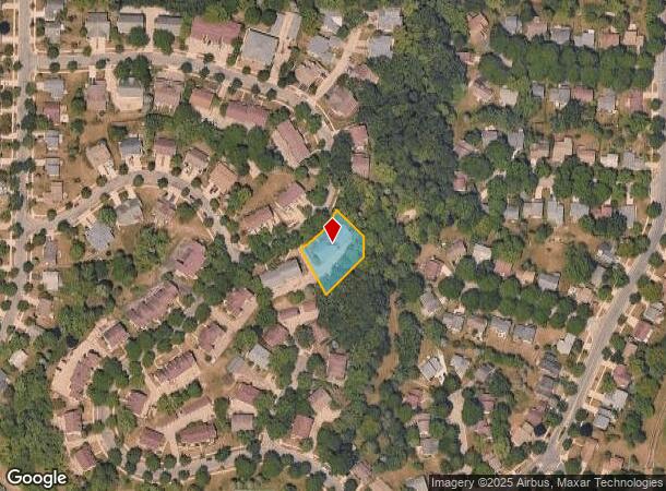  2881 Cimarron Trl, Madison, WI Parcel Map