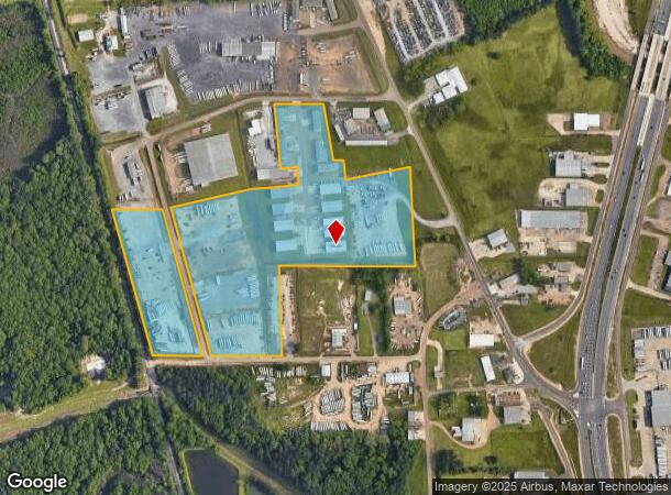 307 Walker Cir, Richland, MS Parcel Map