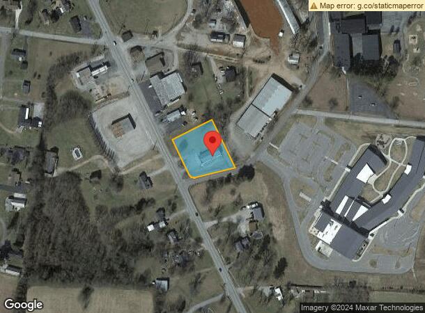  550 N Spring St, Sparta, TN Parcel Map