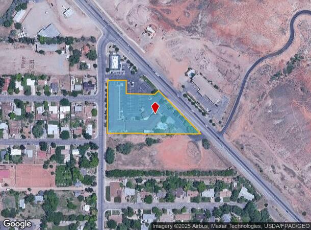  889 N Main St, Moab, UT Parcel Map