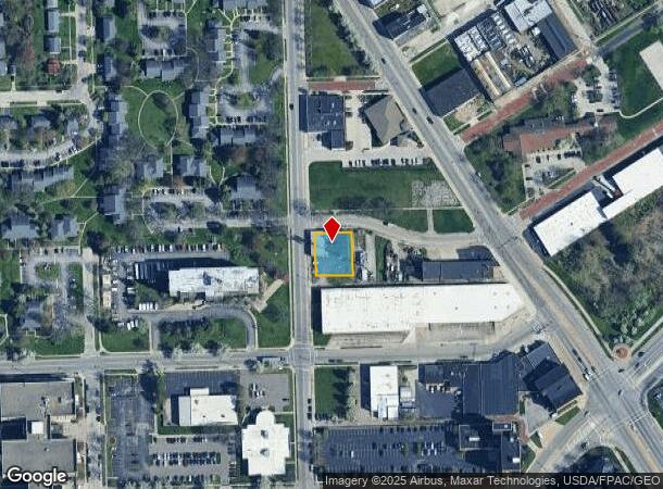 606 Scott St, Toledo, OH Parcel Map