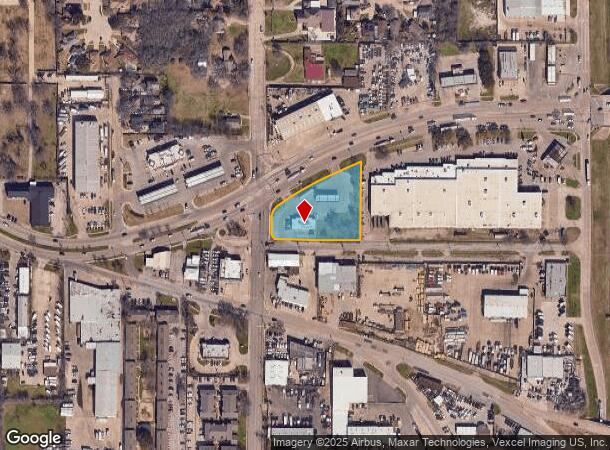 1600 E Irving Blvd, Irving, TX Parcel Map