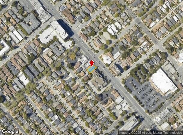  1504 S El Camino Real, San Mateo, CA Parcel Map