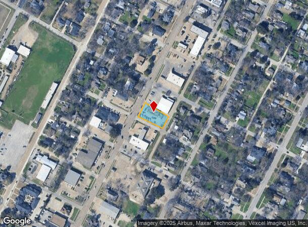  908 Ferris Ave, Waxahachie, TX Parcel Map