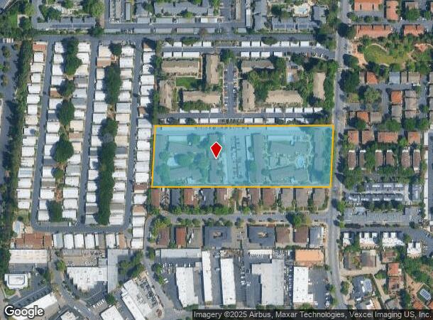 375 Union Ave, Campbell, CA Parcel Map