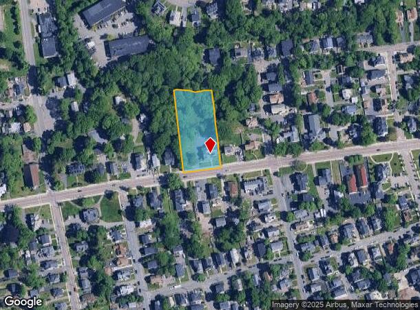  263 W Elm St, Brockton, MA Parcel Map
