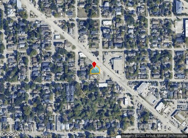  3921 N Main St, Houston, TX Parcel Map