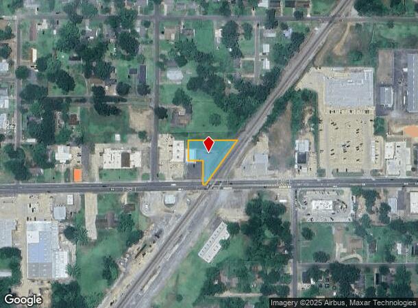 1009 Polk St, Mansfield, LA Parcel Map