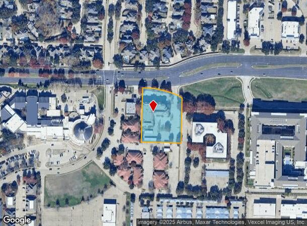 5072 W Plano Pkwy, Plano, TX Parcel Map