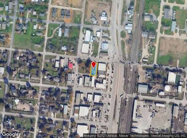  111 W 5Th St, Justin, TX Parcel Map