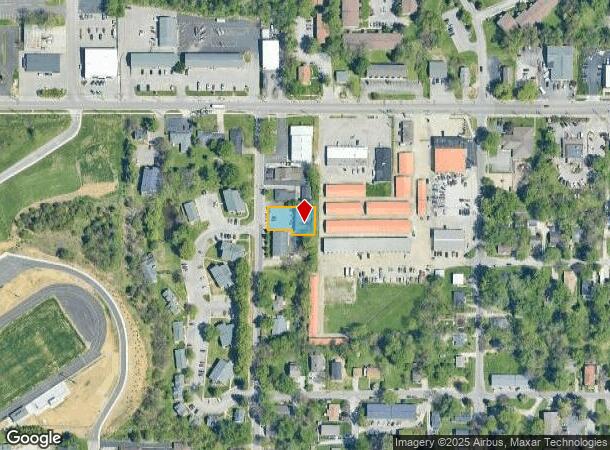  1308 N Maple St, Bloomington, IN Parcel Map