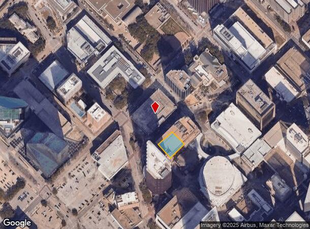  1707 San Jacinto St, Dallas, TX Parcel Map