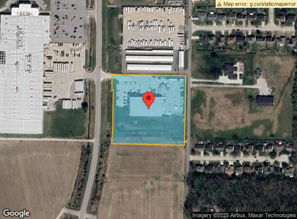  9201 Oak Hill Rd, Evansville, IN Parcel Map