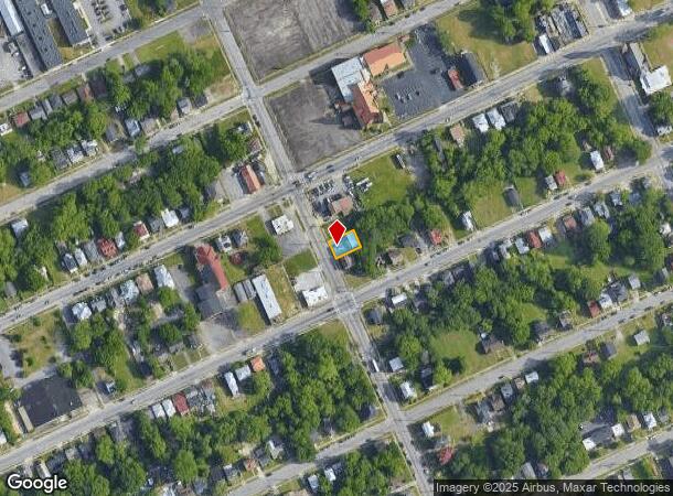  21 S West St, Petersburg, VA Parcel Map
