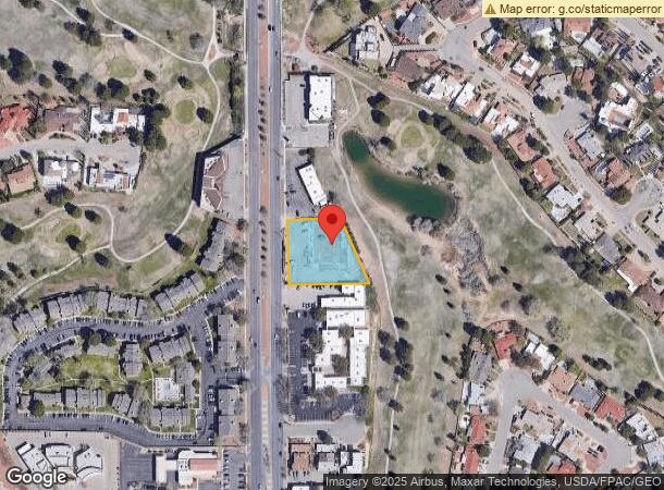  1618 N Lee Trevino Dr, El Paso, TX Parcel Map