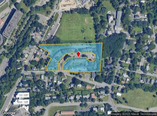  1 Grandview Dr, Ithaca, NY Parcel Map