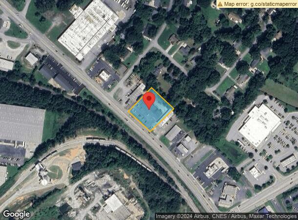  1016-1032 Ne Main St, Simpsonville, SC Parcel Map