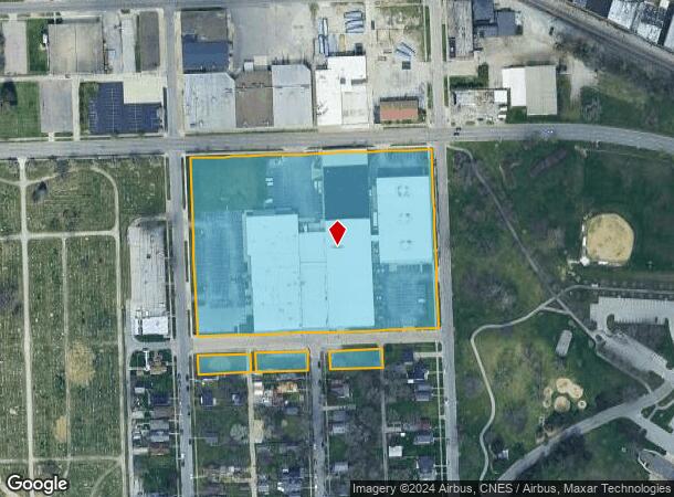  2120 E Washington Blvd, Fort Wayne, IN Parcel Map