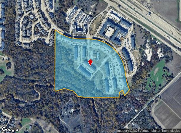  6391 Naaman Forest Blvd, Garland, TX Parcel Map