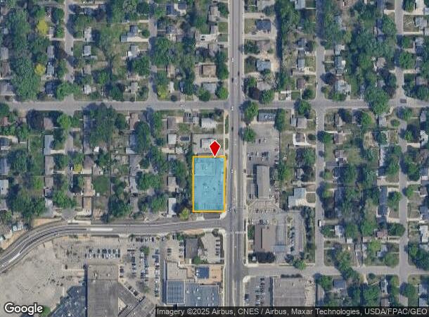 6412 Nicollet Ave, Minneapolis, MN Parcel Map