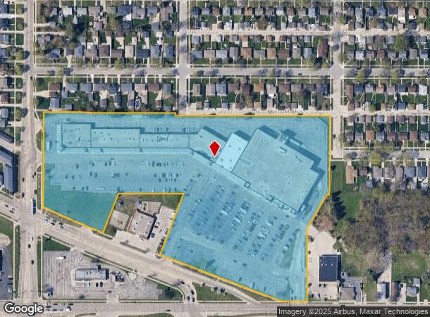  4698 S Whitnall Ave, Saint Francis, WI Parcel Map