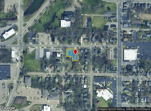 213 Balch St, Kalamazoo, MI Parcel Map