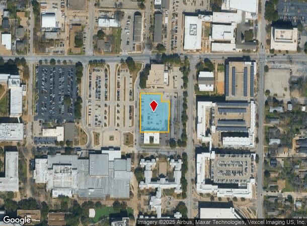  415 S Oak St, Crowley, TX Parcel Map