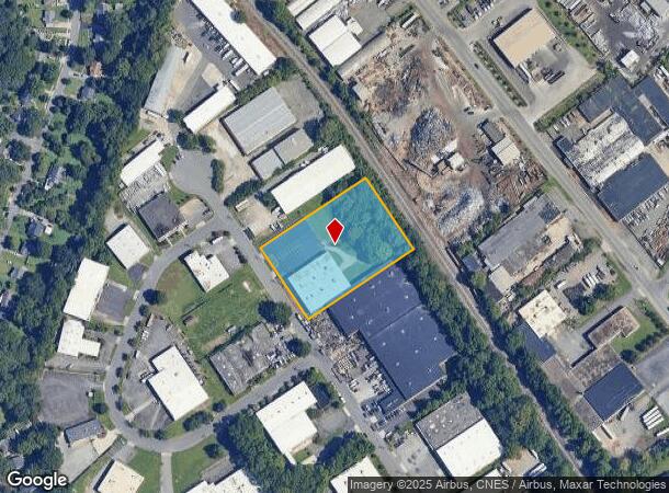  406 W 32Nd St, Charlotte, NC Parcel Map