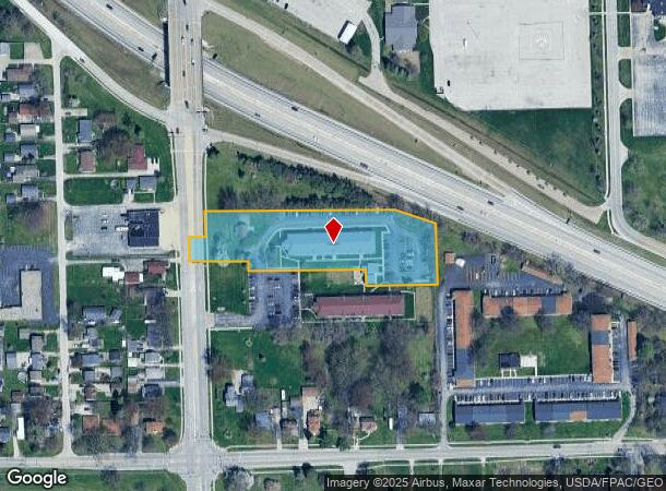  1103 S Wheeling St, Oregon, OH Parcel Map