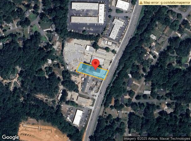  10102 Main St, Woodstock, GA Parcel Map