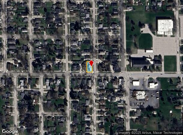  1317 Cass Ave, Bay City, MI Parcel Map