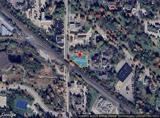 51 S Main St, Hudson, OH Parcel Map