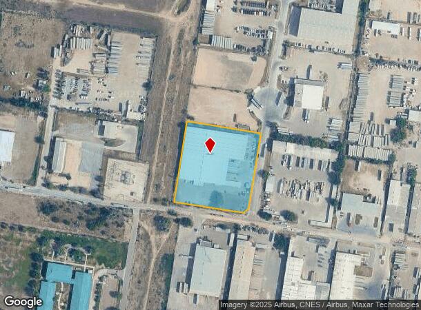 591 E Produce Rd, Hidalgo, TX Parcel Map