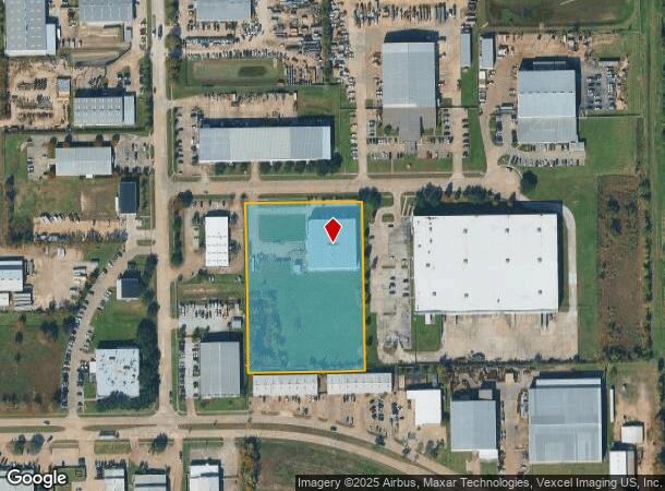 921 Seaco Ct, Deer Park, TX Parcel Map