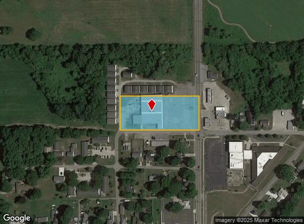  401 N Main St, Wolcottville, IN Parcel Map