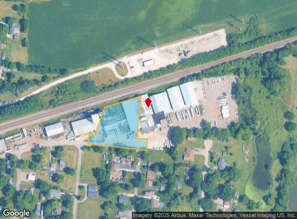 43 Oak St, Bristol, IL Parcel Map